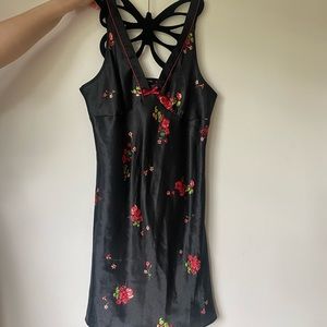 Vintage Flower Slip Dress